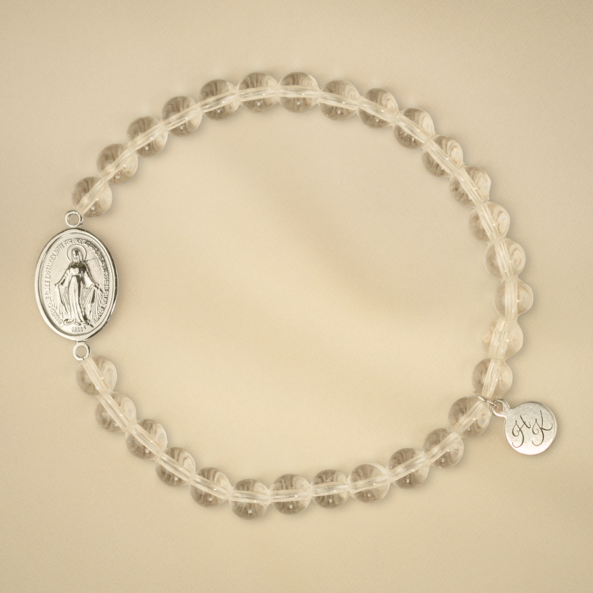 Pulsera de cristal de roca