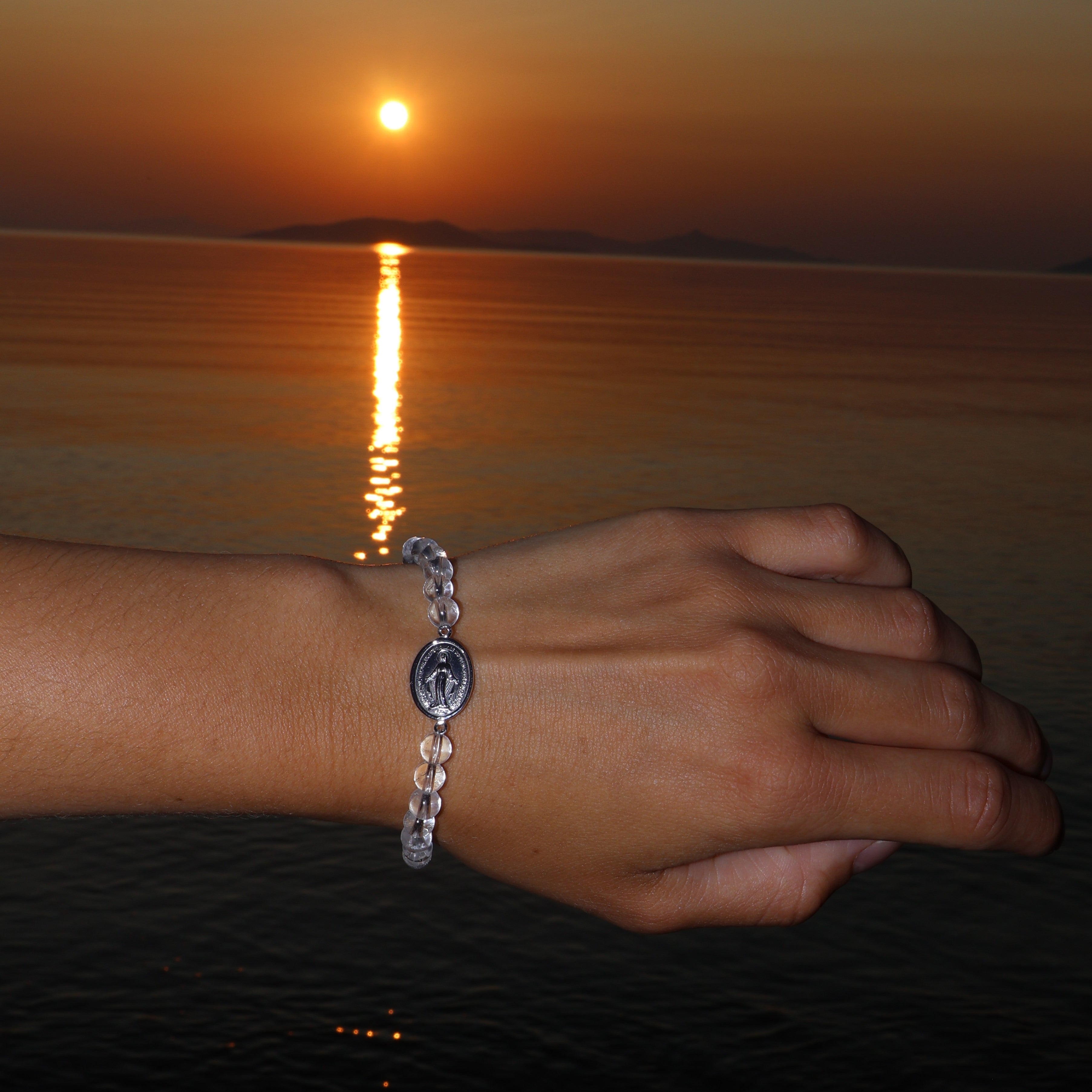 Armband Bergkristall