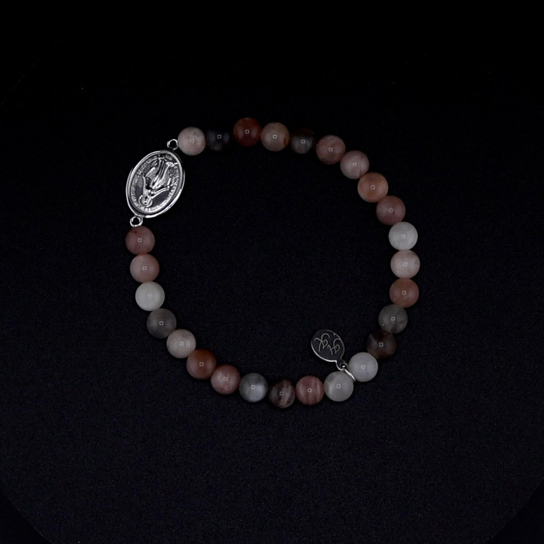Armband mit Mondstein