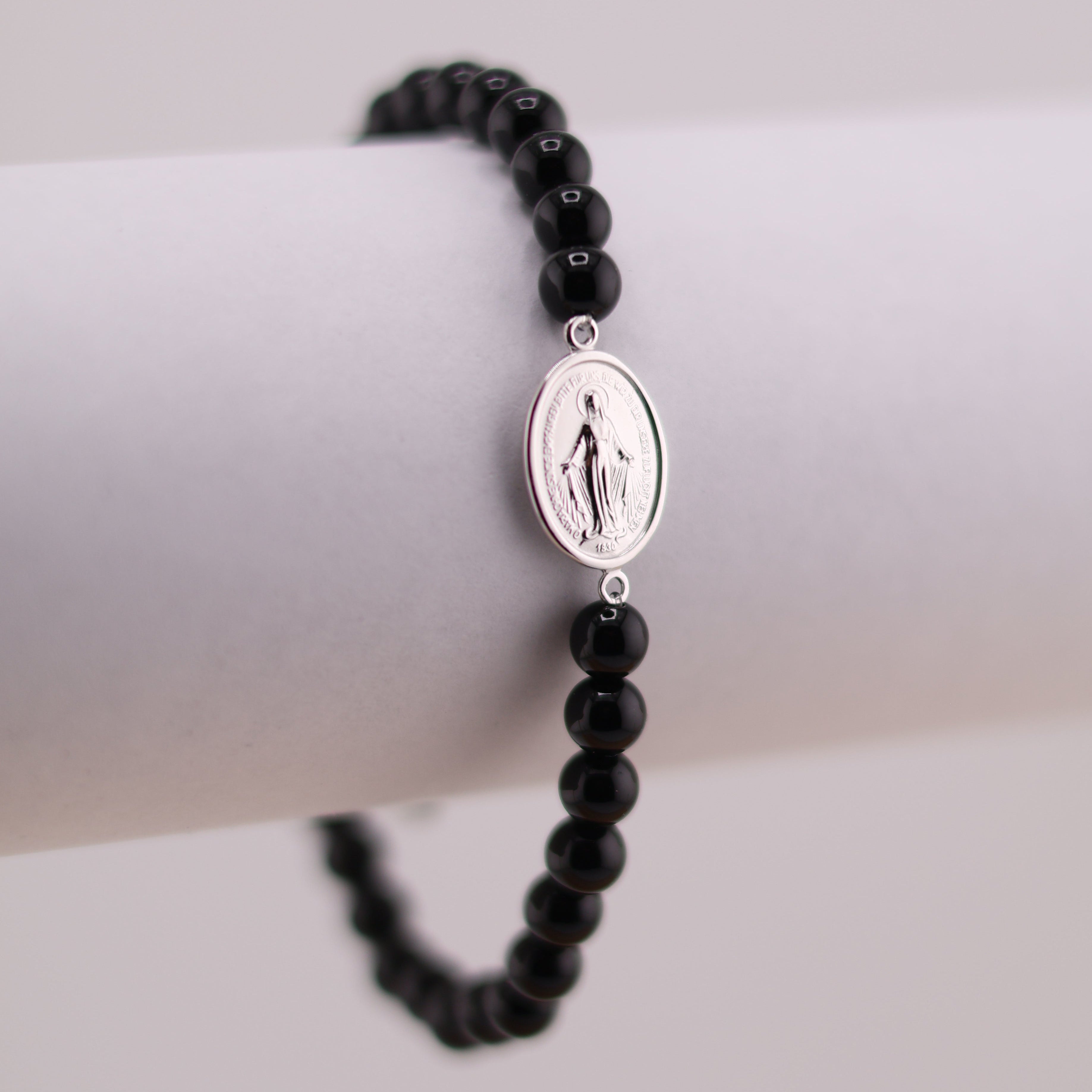 Armband mit Onyx