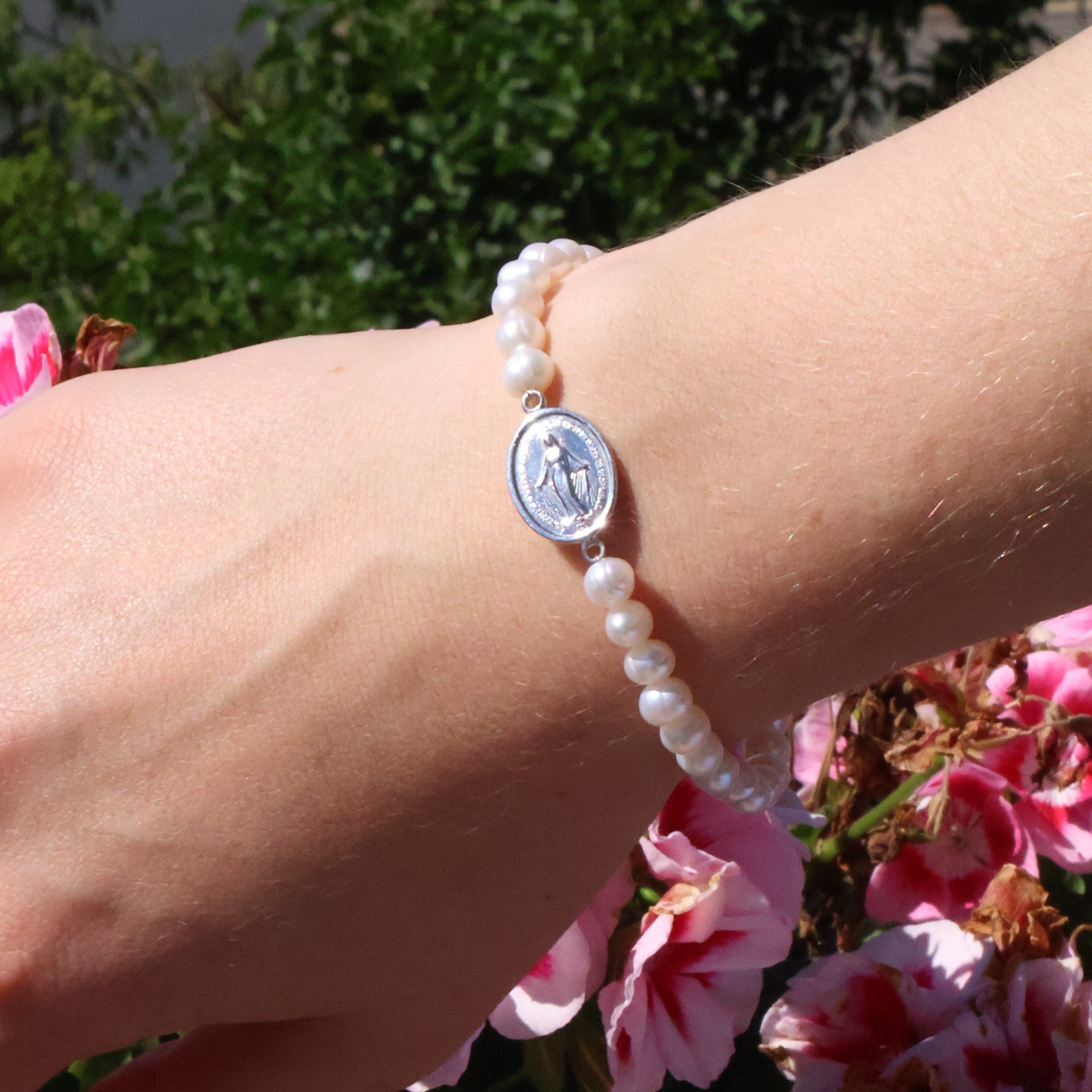 Armband Süßwasser-Zuchtperlen