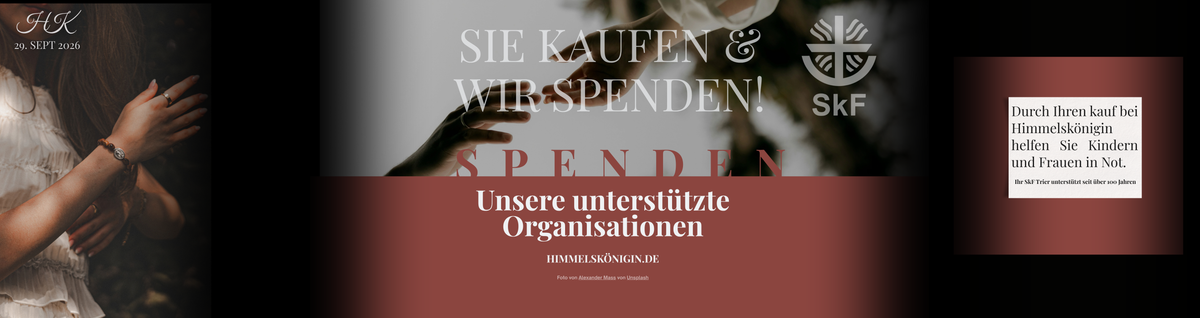 So unterstützen Sie Andere mit Ihrem Einkauf bei Himmelskönigin