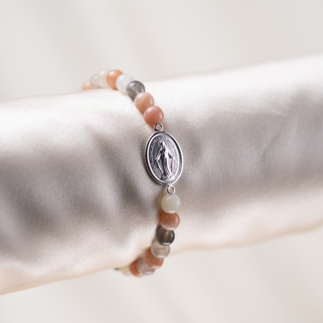 Armband mit Mondstein