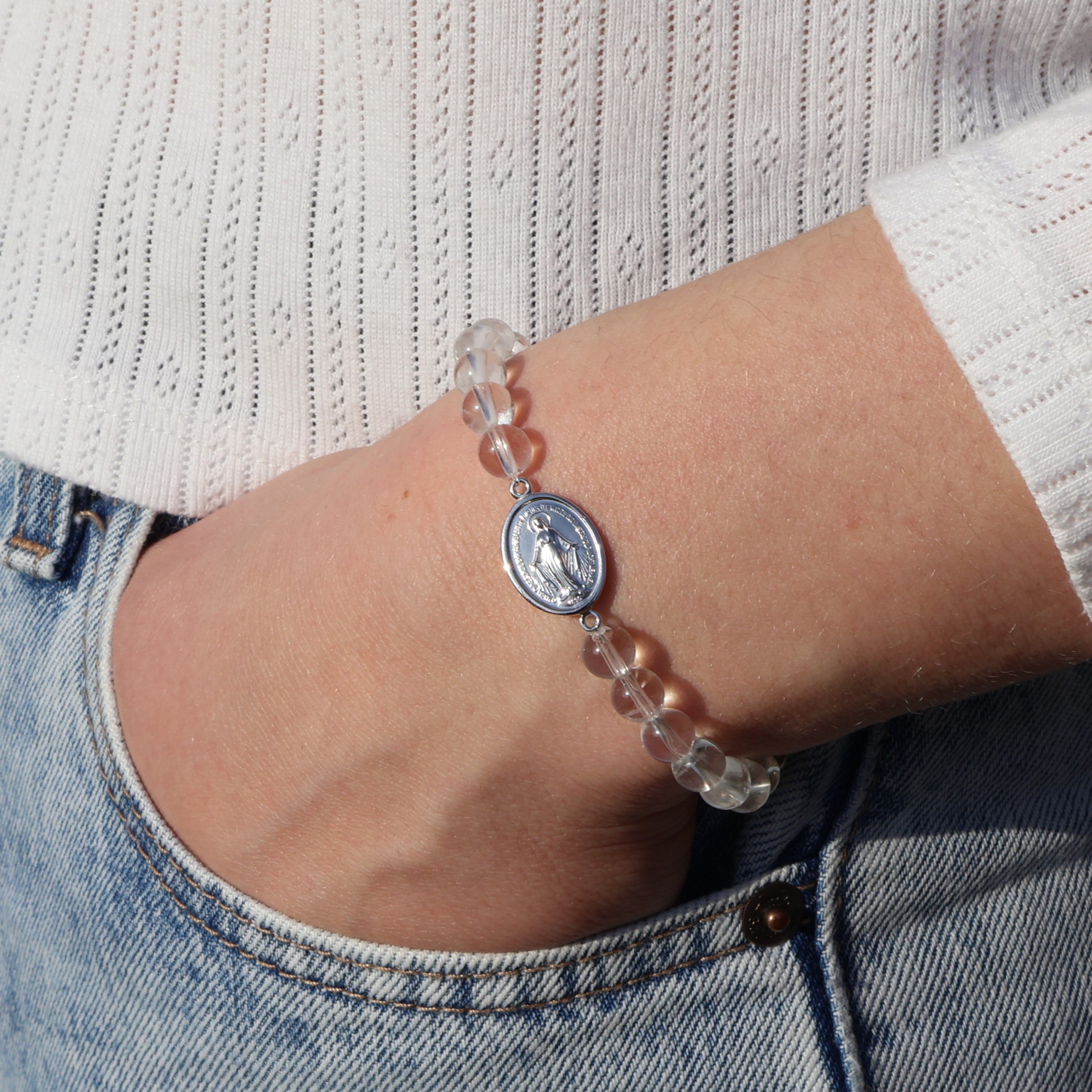 Armband Bergkristall