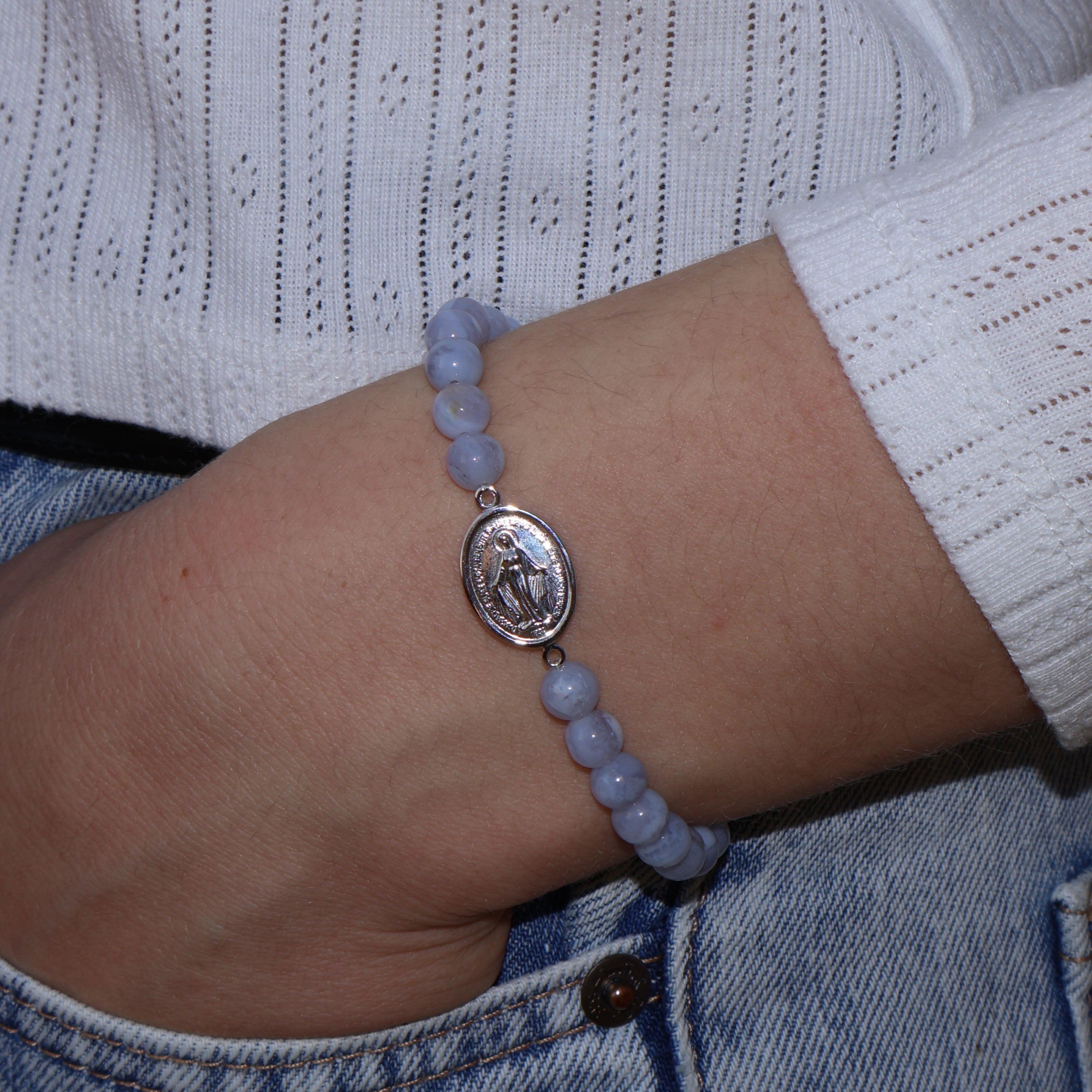 Armband mit Chalcedon