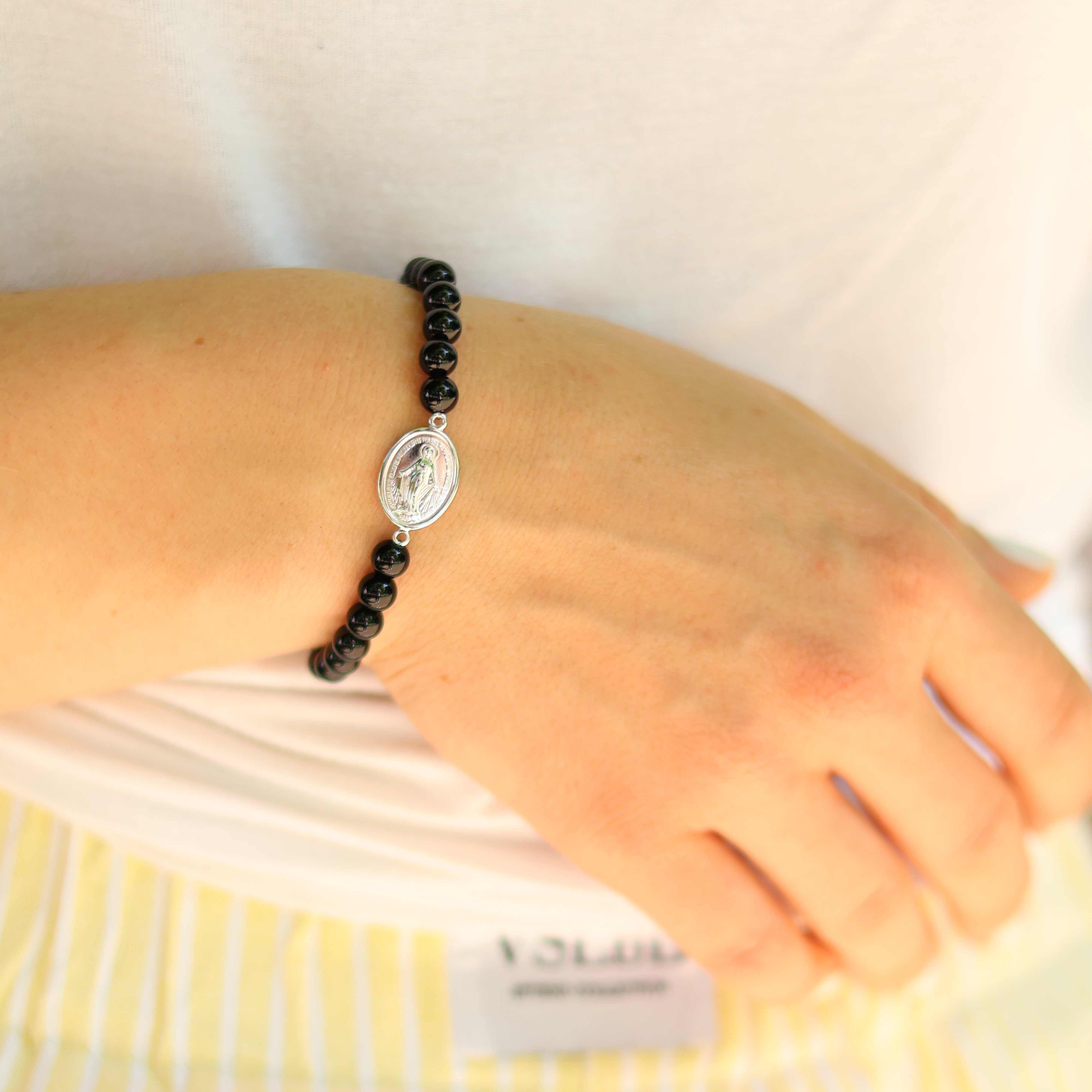 Armband mit Onyx